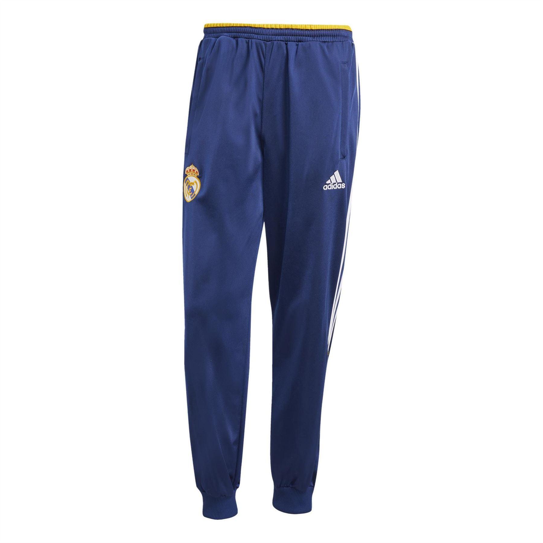 Adidas Mens Real Madrid CF Tracksuit Bottoms