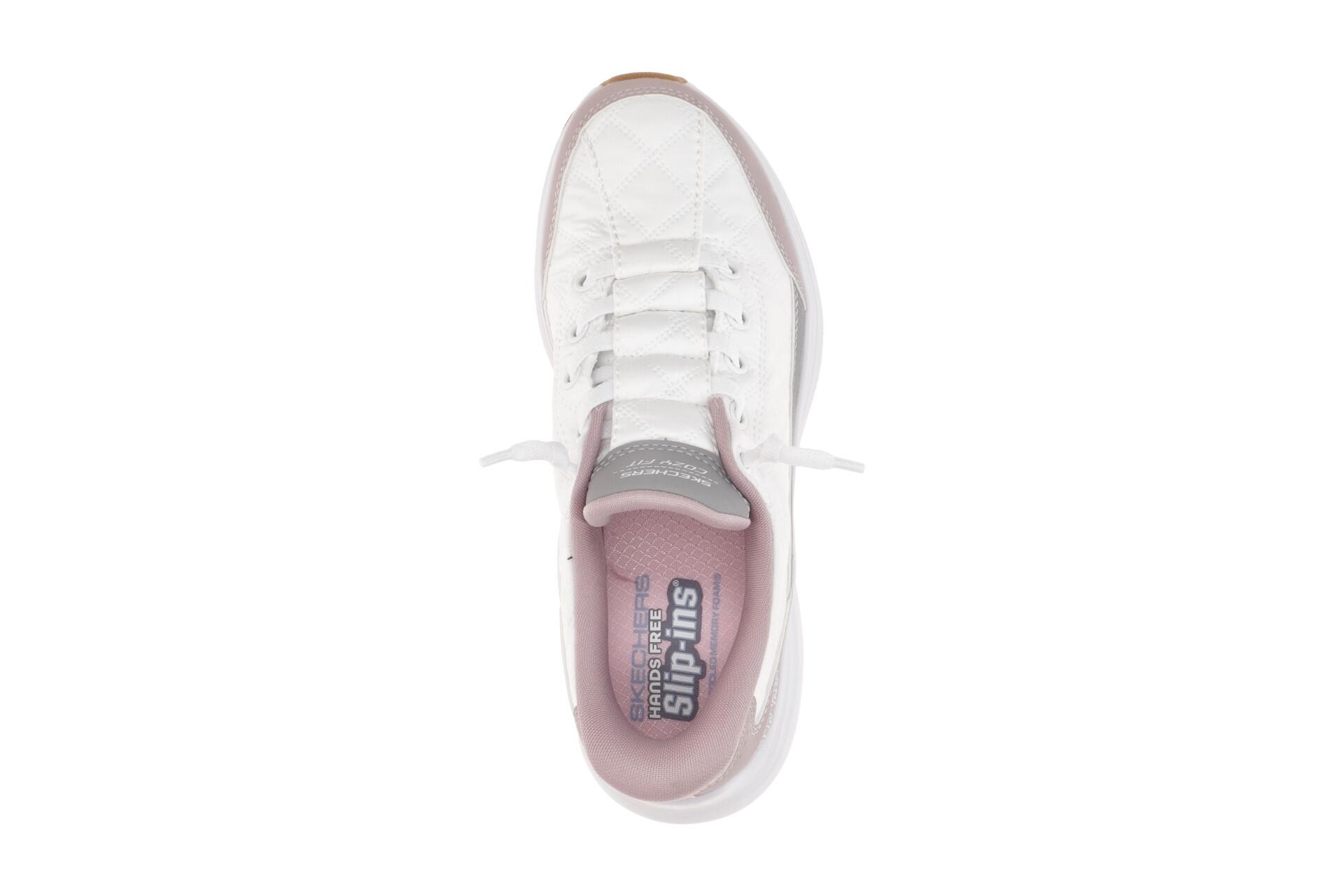 Skechers Damen Slip-ins Contour Foam Cozy Fit 303949L WLV Weiß Lavendel 6/7