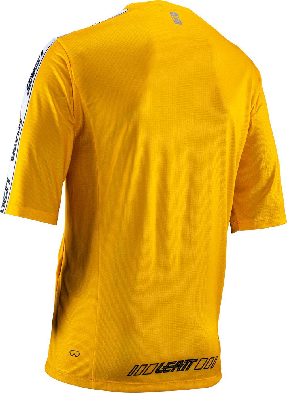 Maillot Manches Courtes Leatt Enduro 3.0 Jaune 4/6