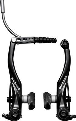 Shimano alivio t4000 v-brake achter - zwart