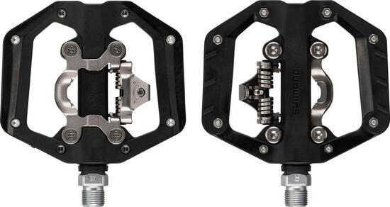 Pedali ibridi Shimano PD-EH510 SPD/piatti neri