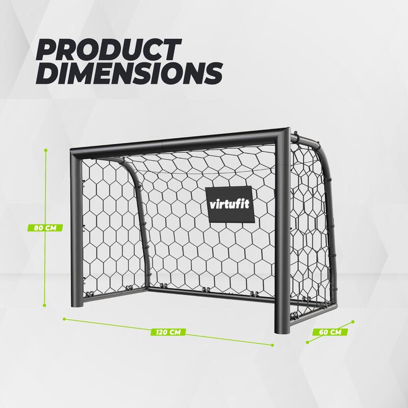 Poarta Fotbal Premium VirtuFit 180 x 120 x 60