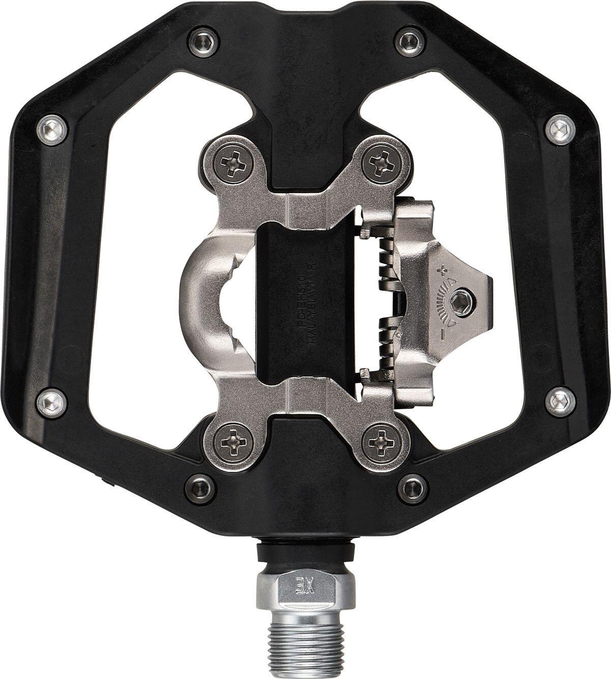 Pedales híbridos Shimano PD-EH510 SPD/planos, color negro 2/7