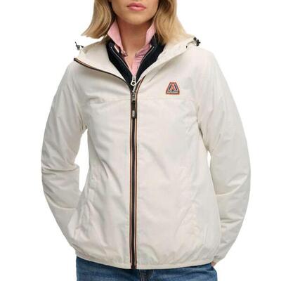 Giacca a Vento Impermeabile Donna Superdry Essential Tri Nera