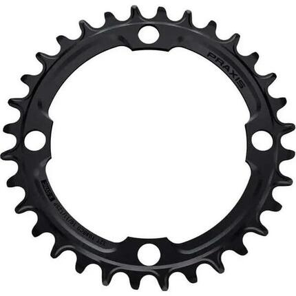 Mono plateau en aluminium Praxis 1X 104BCD