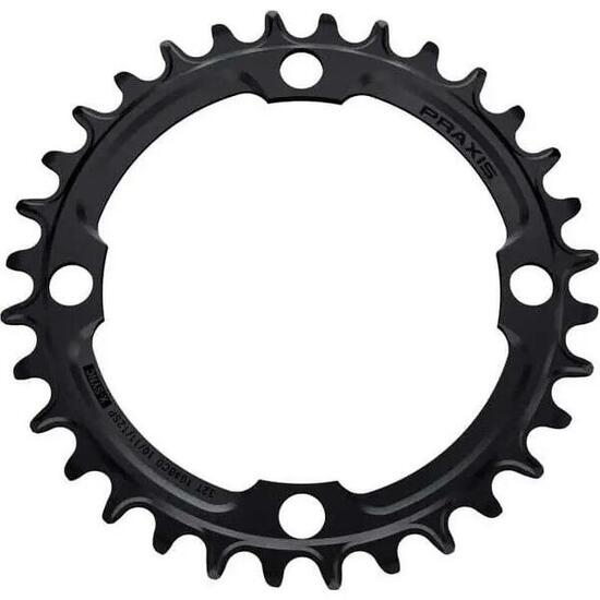 Mono plateau en aluminium Praxis 1X 104BCD