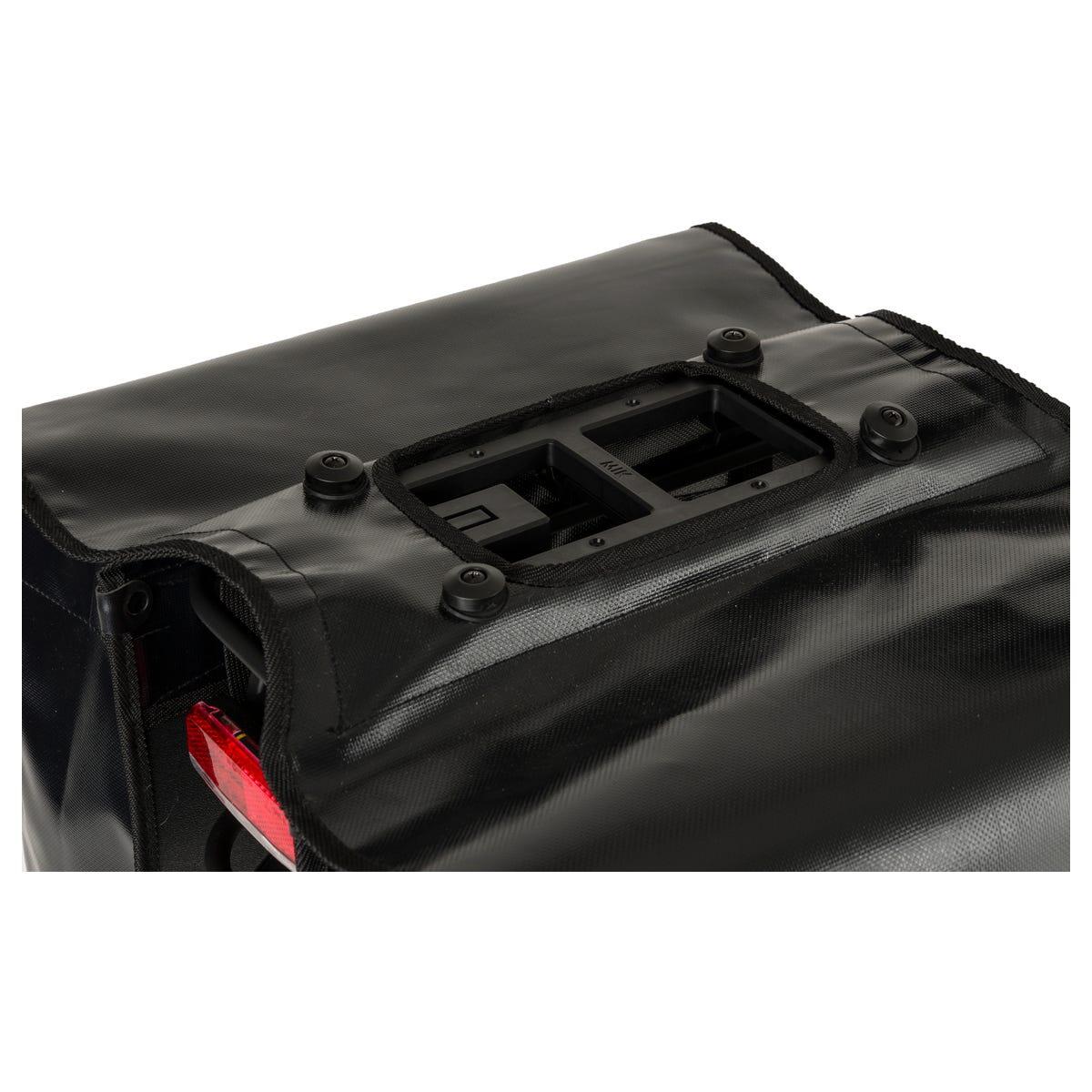 Fastrider Doppelpacktasche Tarpaulin Cargo Wasserabweisend Schwarz 4/7