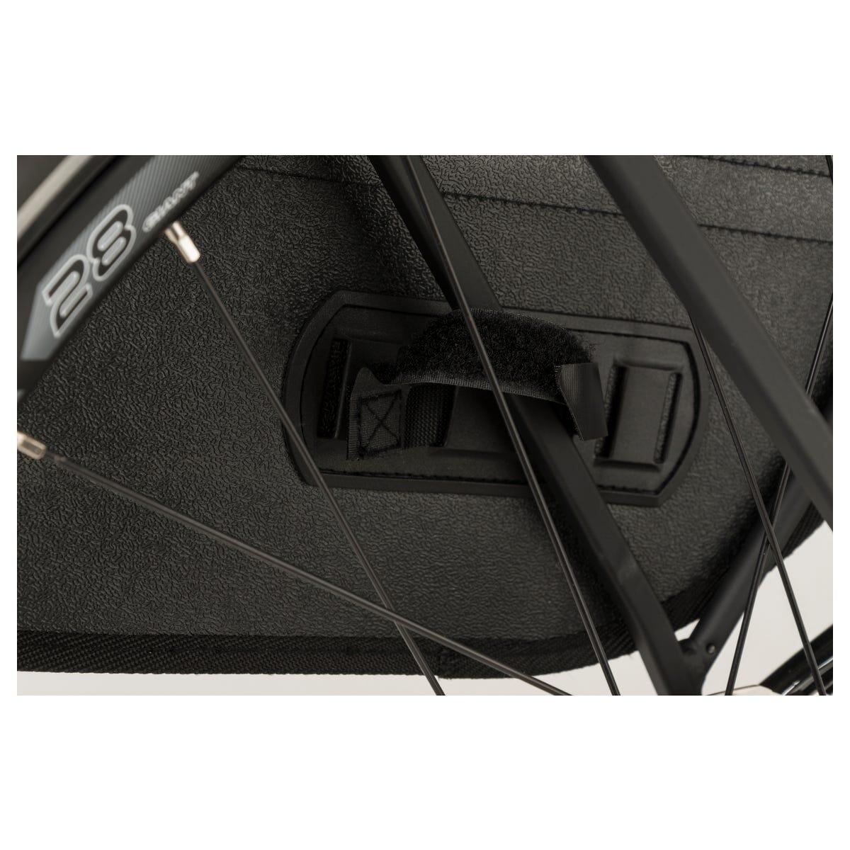 Fastrider Doppelpacktasche Bodyl Hybride Wasserabweisend Reflektierend Schwarz 4/7