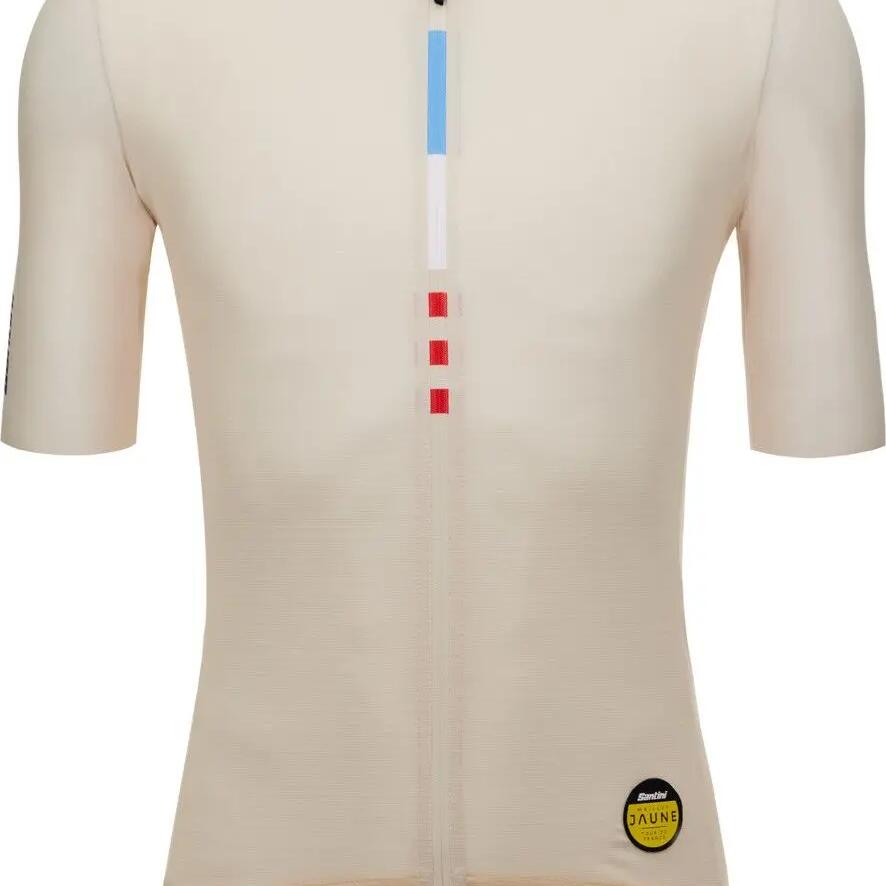 Santini Mont Ventoux Beige short-sleeved jersey