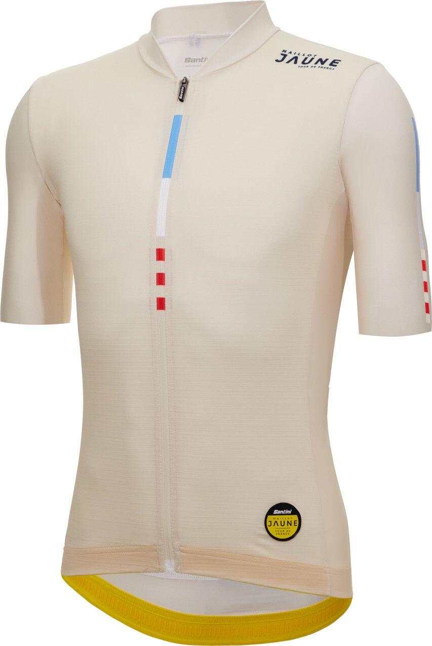 Maillot Manches Courtes Santini Mont Ventoux Beige 2/3