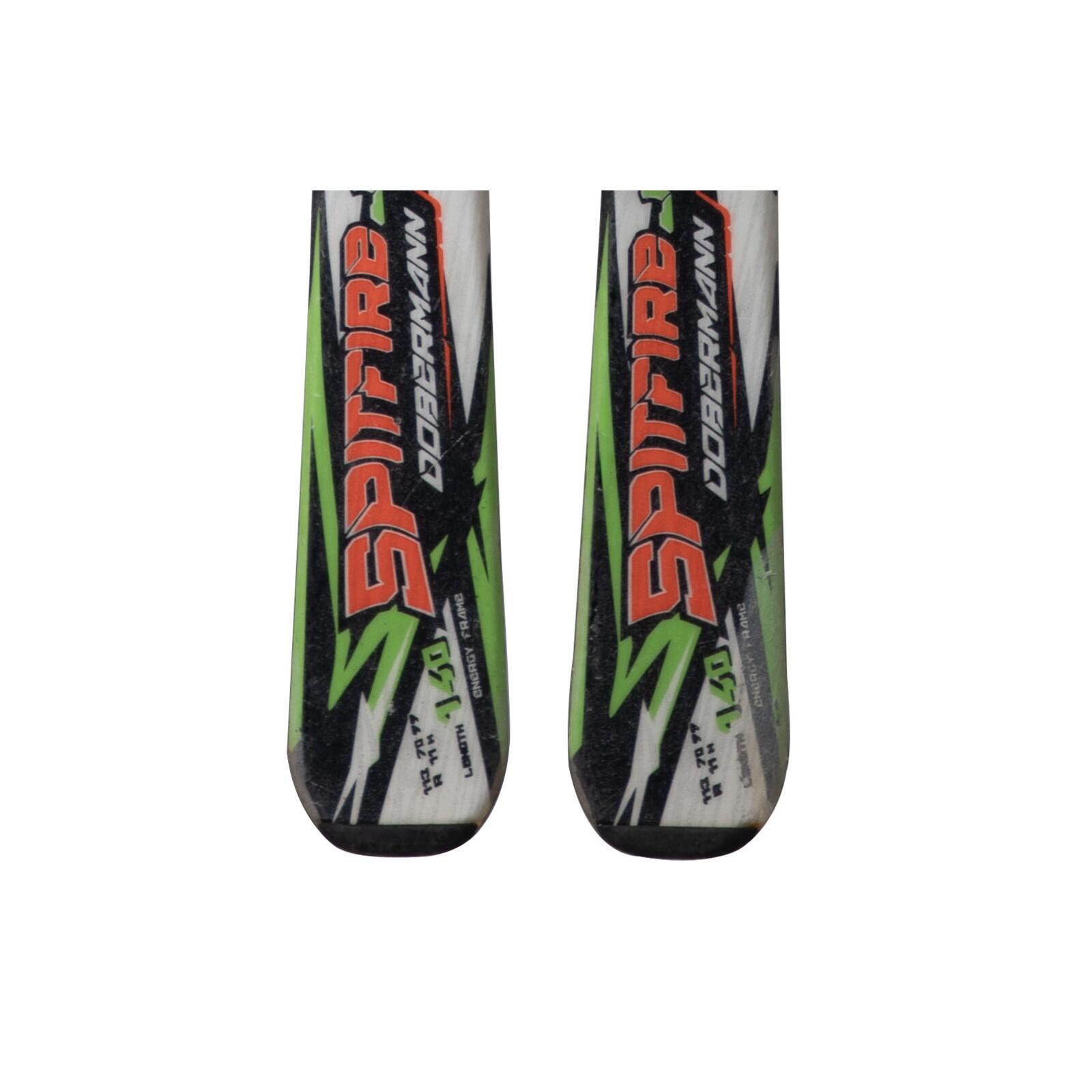RECONDITIONNE - Ski Junior Nordica Dobermann Spitfire J + Fixations 4/4