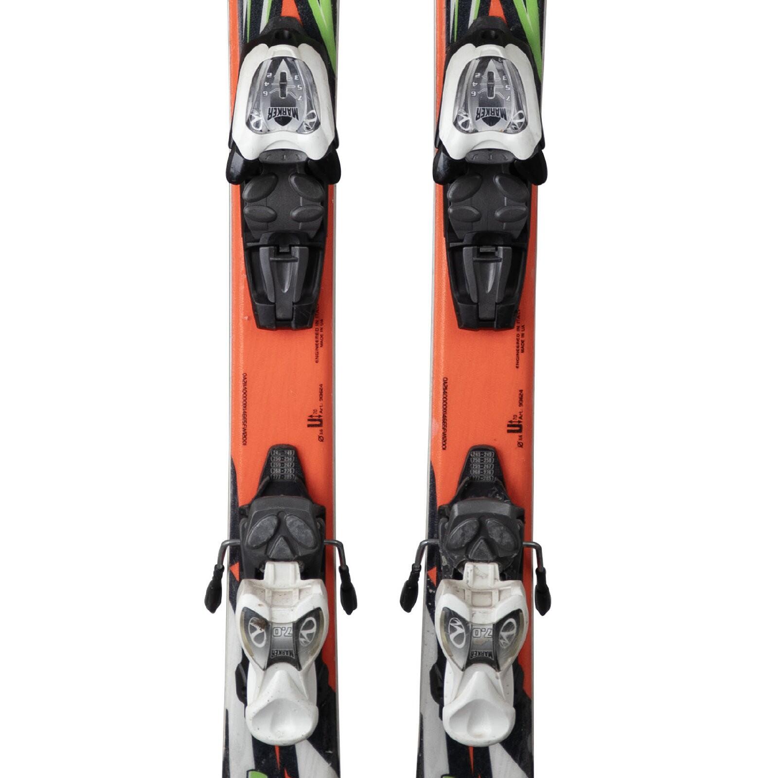 RECONDITIONNE - Ski Junior Nordica Dobermann Spitfire J + Fixations 3/4