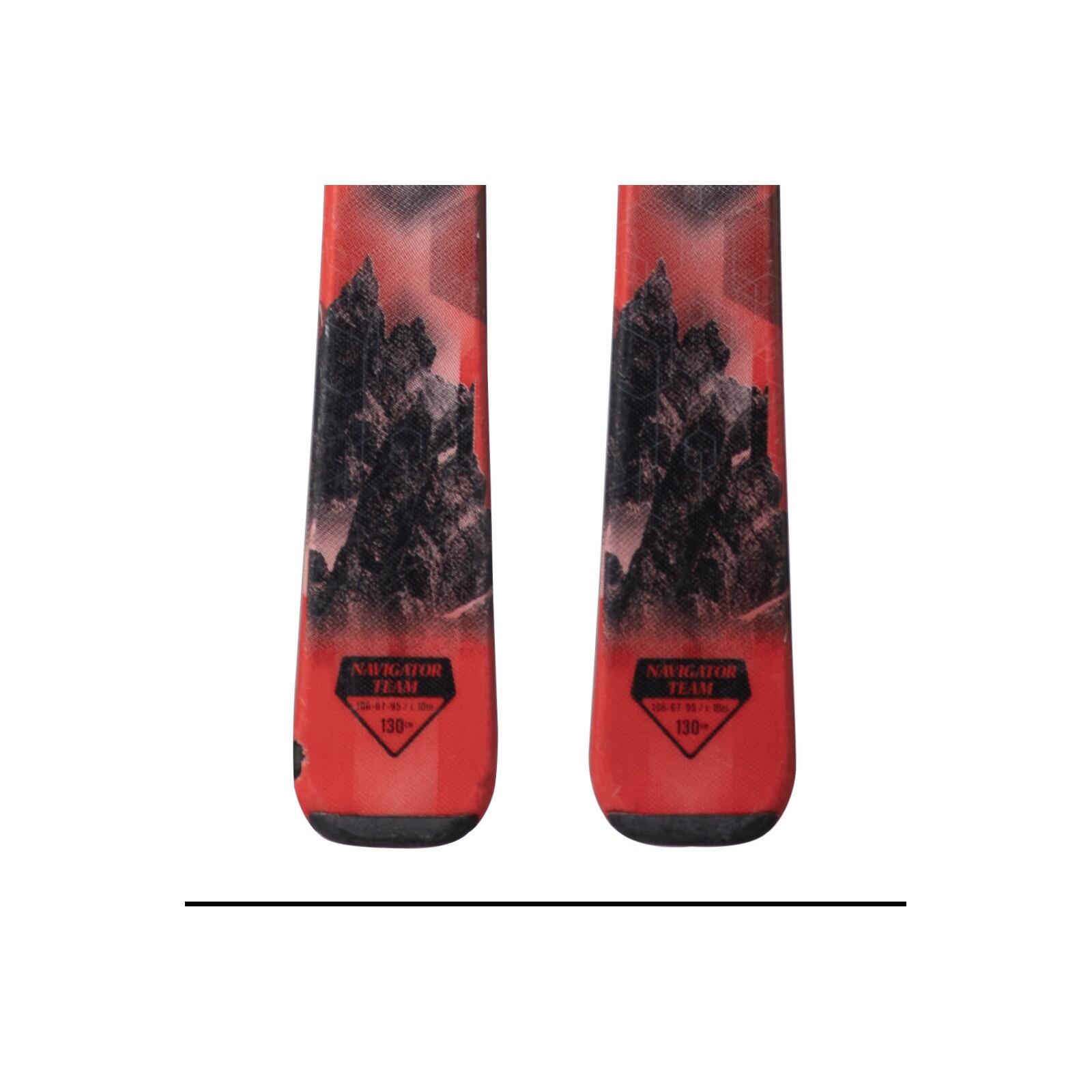 RECONDITIONNE - Ski Junior Nordica Team Navigator + Fixations 4/4