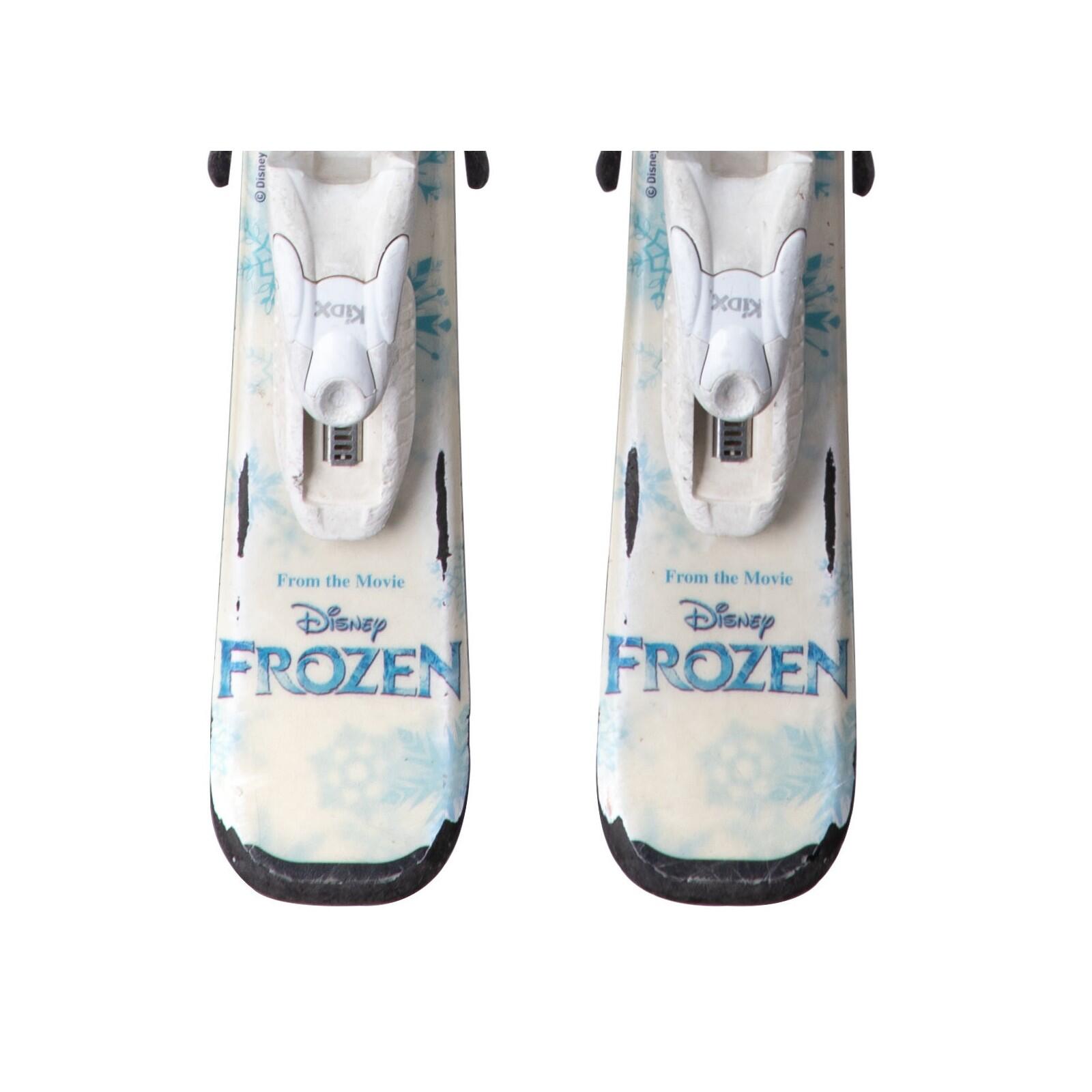 RECONDITIONNE - Ski Junior Rossignol Frozen + Fixations 4/4