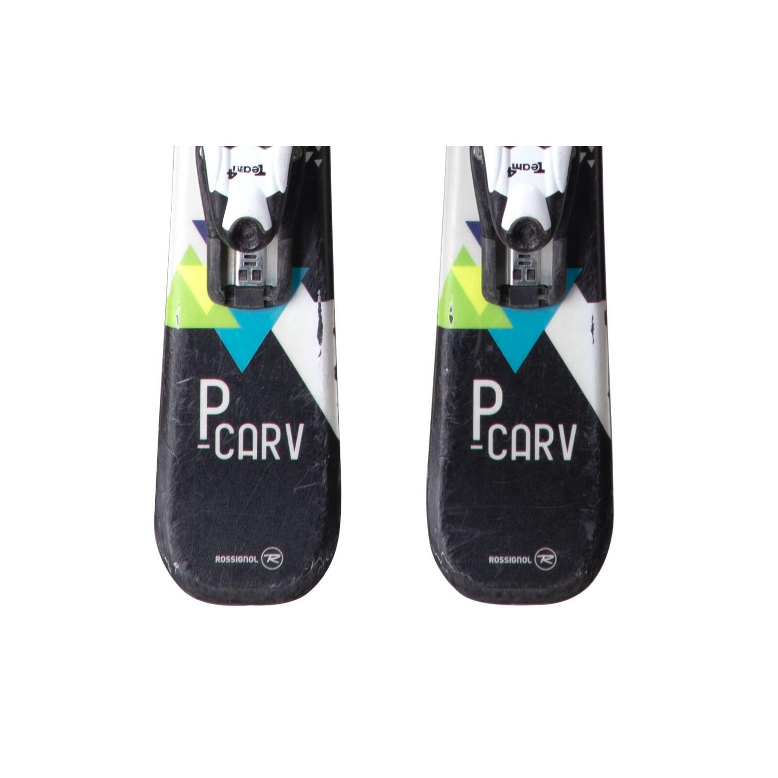 RECONDITIONNE - Ski Junior Rossignol P Carv + Fixations 4/4