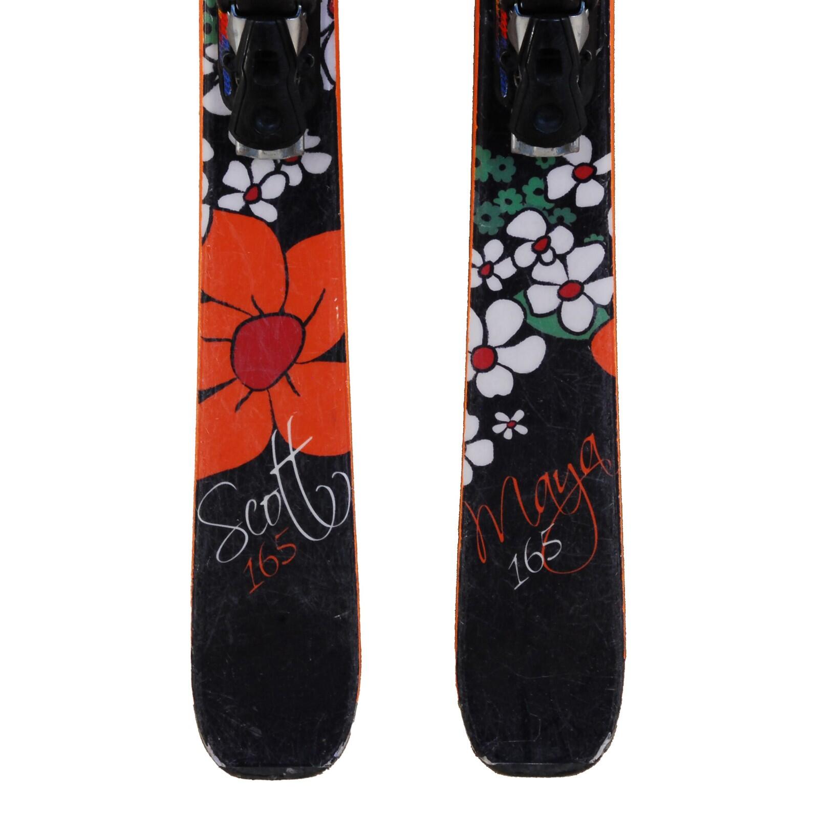RECONDITIONNE - Ski Scott Maya + Fixations 4/4