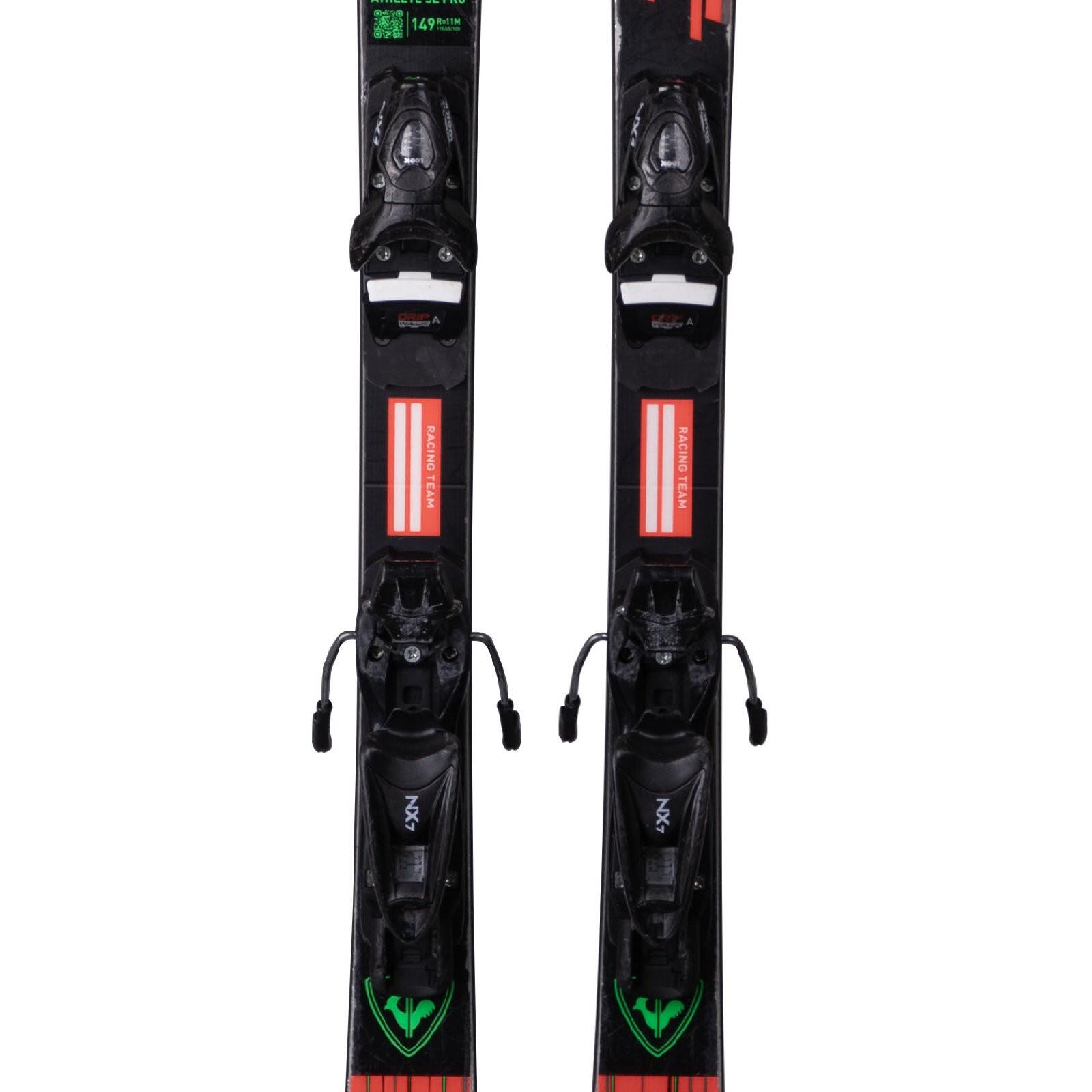 RECONDITIONNE - Ski Junior Rossignol Hero Athlete Sl Pro + Fixations 3/4