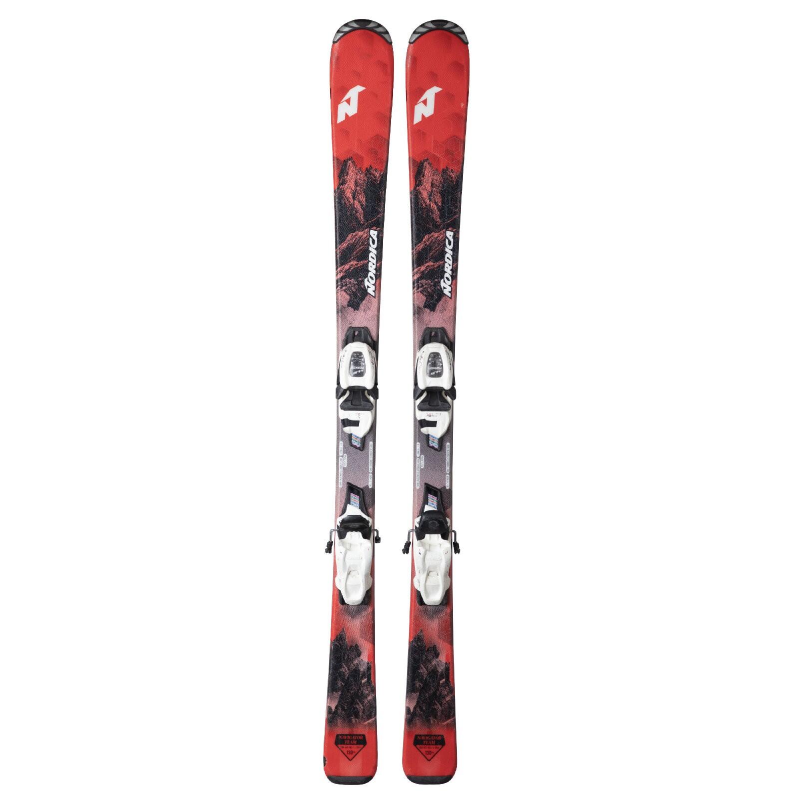 RECONDITIONNE - Ski Junior Nordica Team Navigator + Fixations 2/4