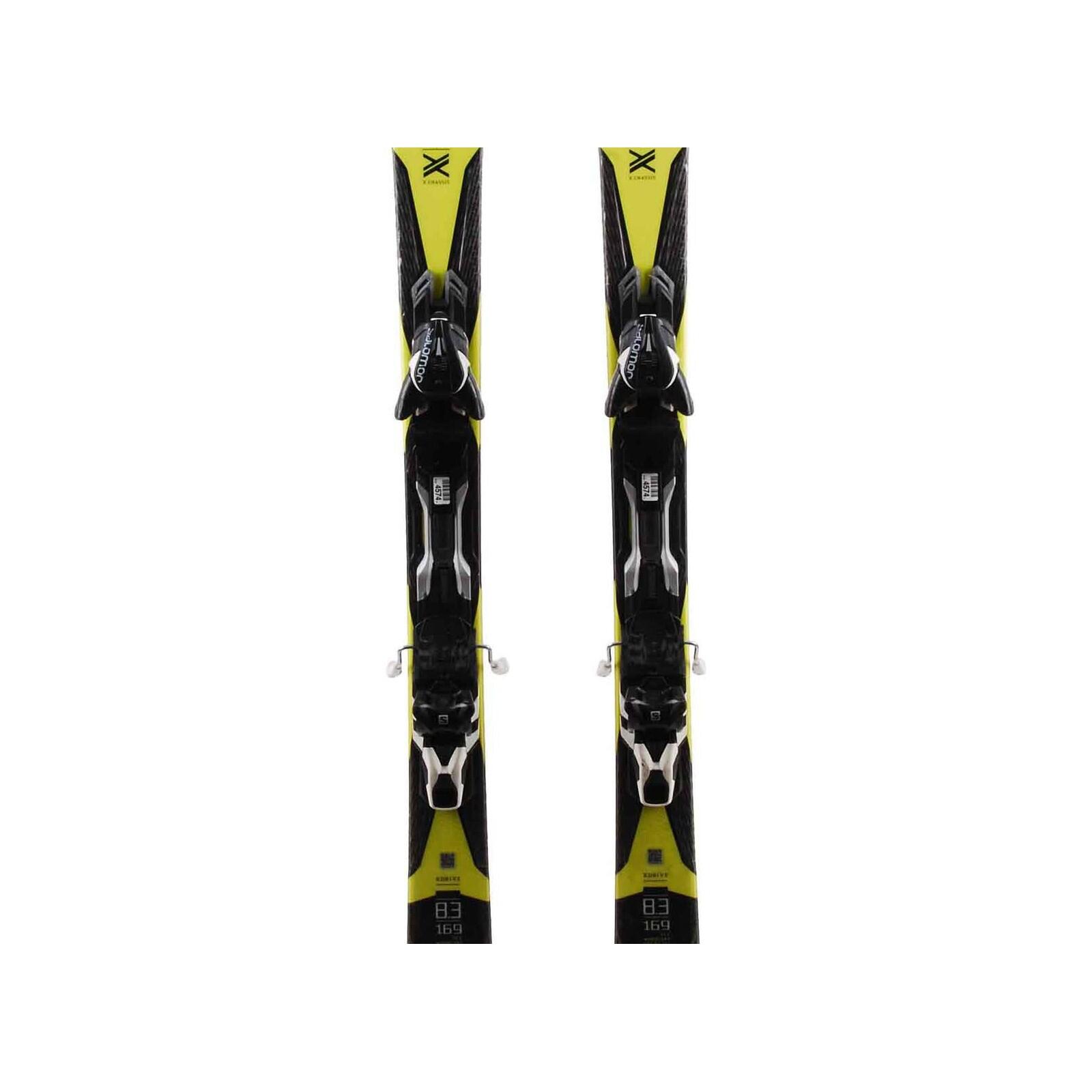 RECONDITIONNE - Ski Salomon X Drive 8.3 + Fixations 3/4
