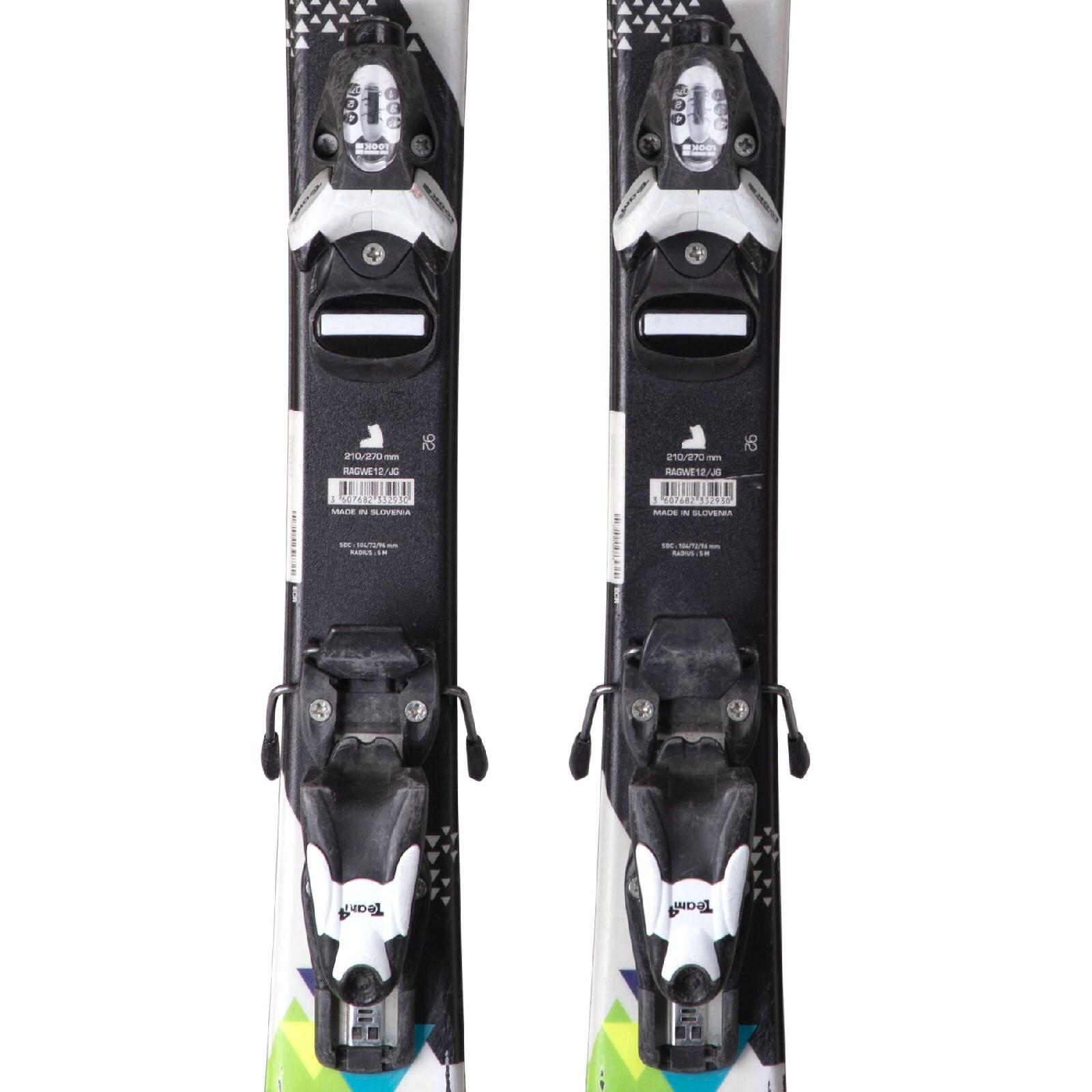 RECONDITIONNE - Ski Junior Rossignol P Carv + Fixations 3/4