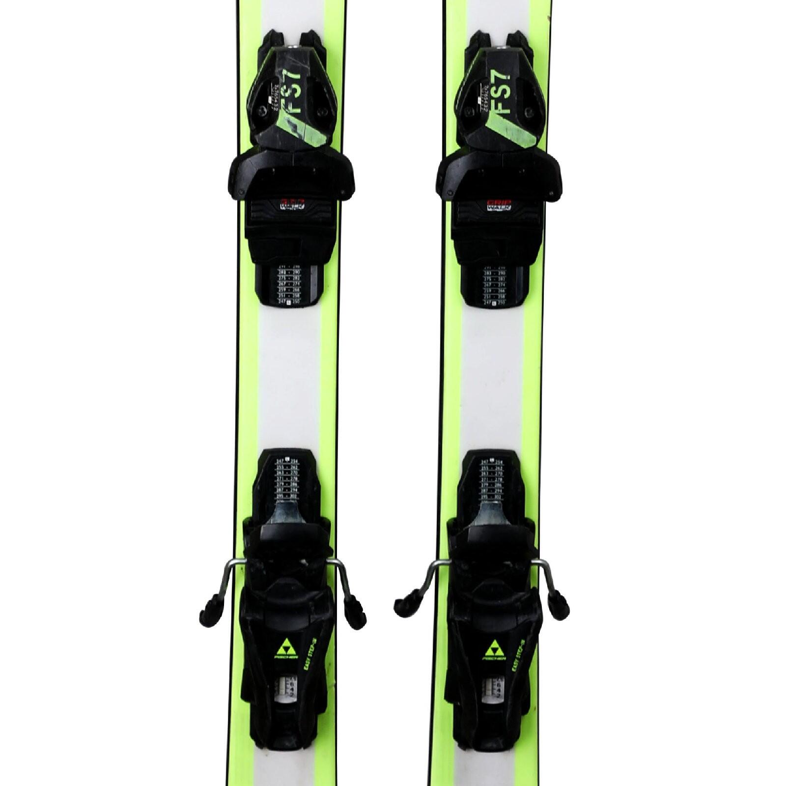 RECONDITIONNE - Ski Junior Fischer Rc4 Pro + Fixations 3/4