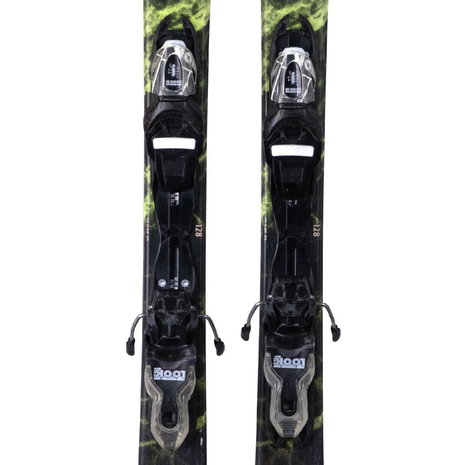 TWEEDEHANDS - Dynastar Team Menace Junior Gebruikte Ski + Bindingen 3/4