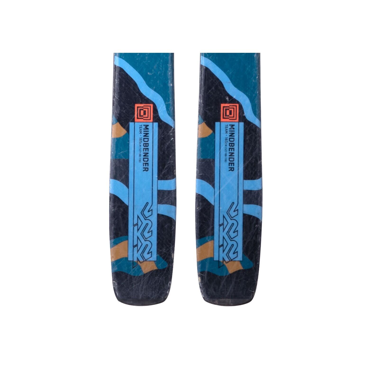 RECONDITIONNE - Ski K2 Team Mindbender + Fixations 4/4