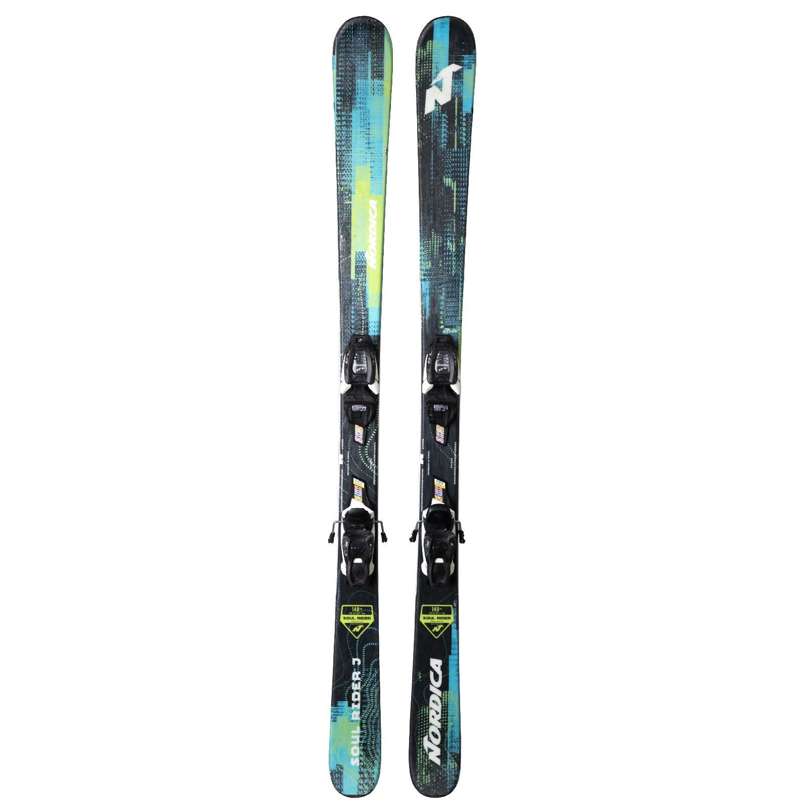 RECONDITIONNE - Ski Junior Nordica Soul Rider J + Fixations 2/4