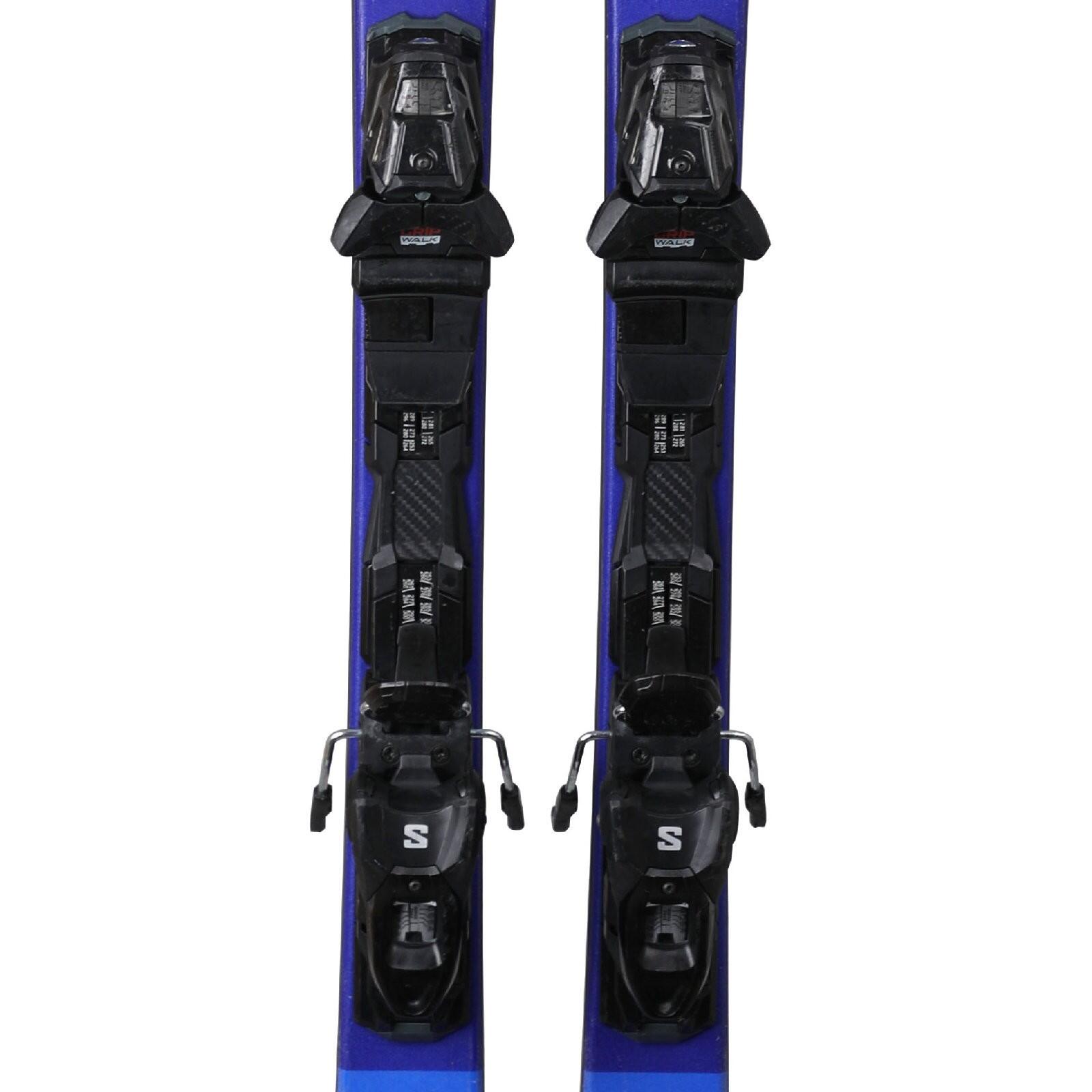 RECONDITIONNE - Ski Junior Salomon S Race Jr Mt + Fixations 3/4