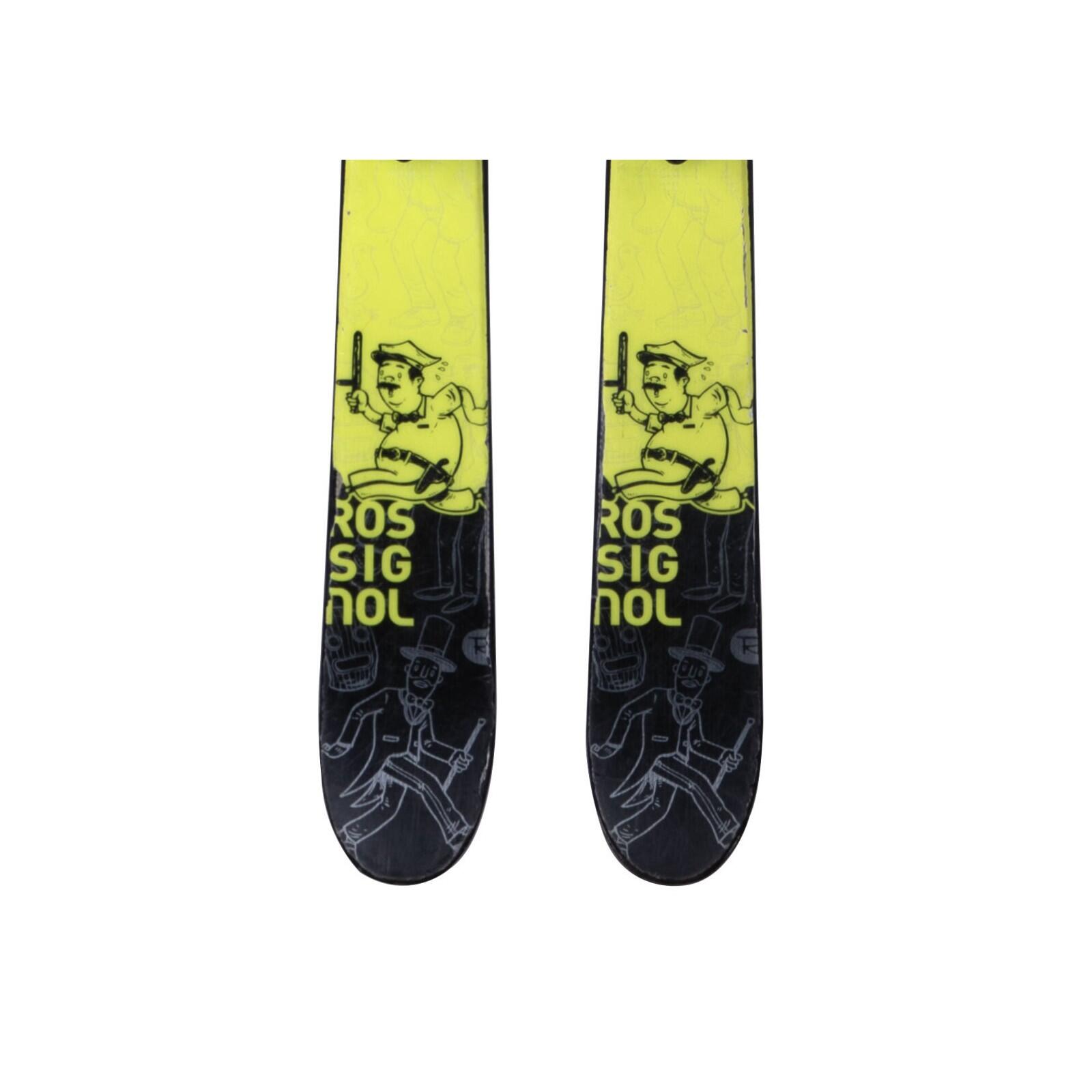 RECONDITIONNE - Ski Junior Rossignol Scratch Pro + Fixations 4/4