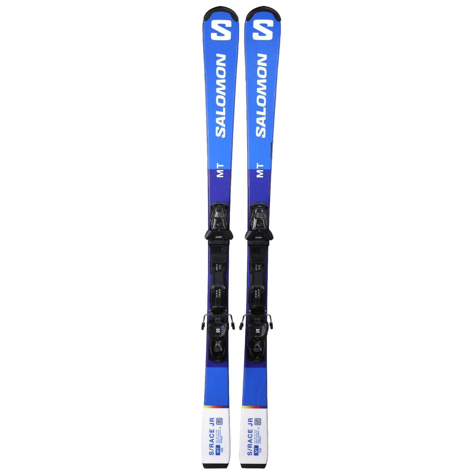 RECONDITIONNE - Ski Junior Salomon S Race Jr Mt + Fixations 2/4