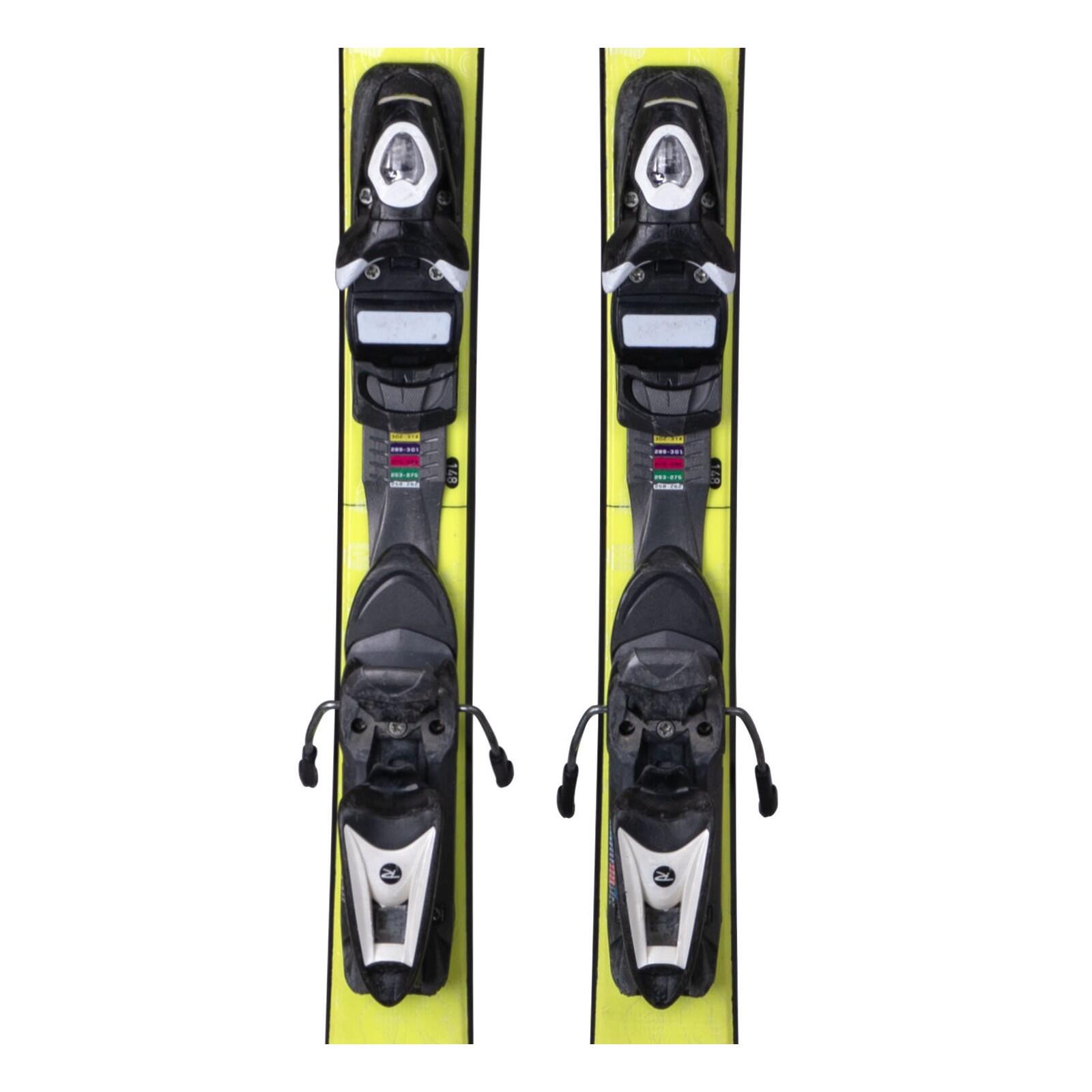 RECONDITIONNE - Ski Junior Rossignol Scratch Pro + Fixations 3/4
