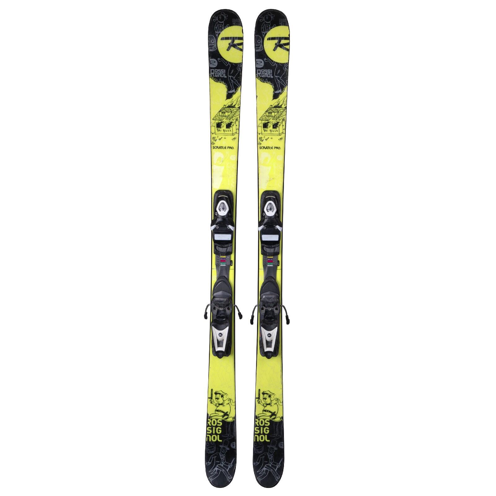 RECONDITIONNE - Ski Junior Rossignol Scratch Pro + Fixations 2/4