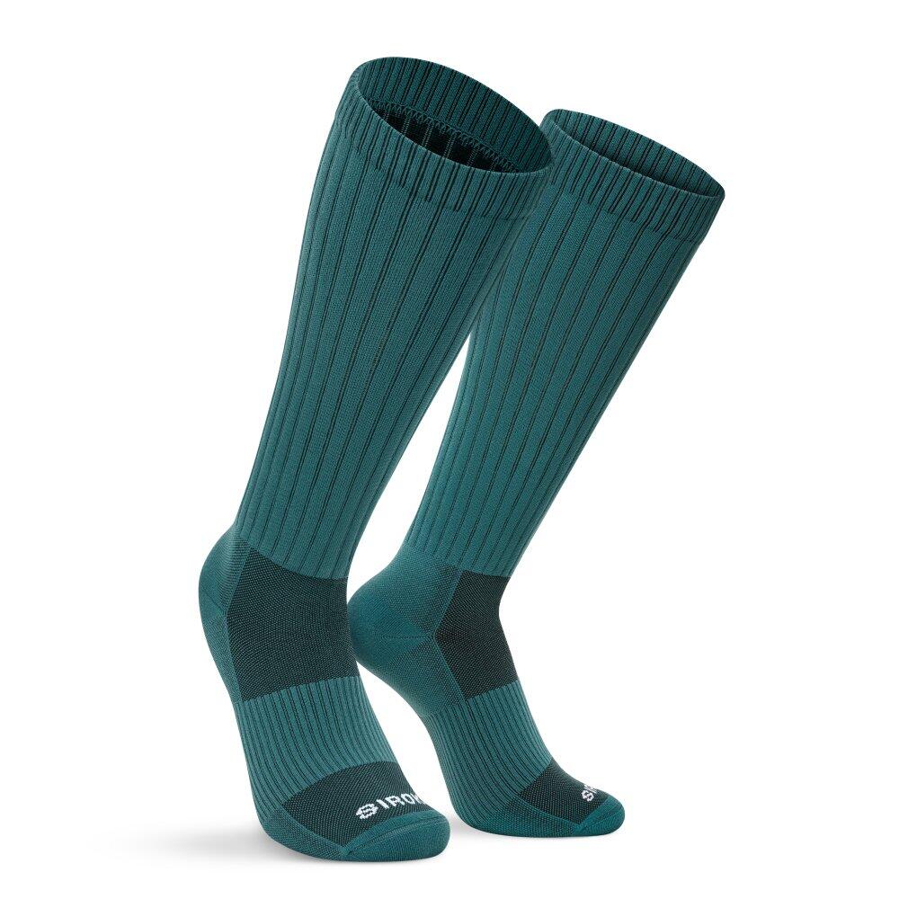 Wysokie sportowe skarpety tenisowe Siroko Tripoints Green