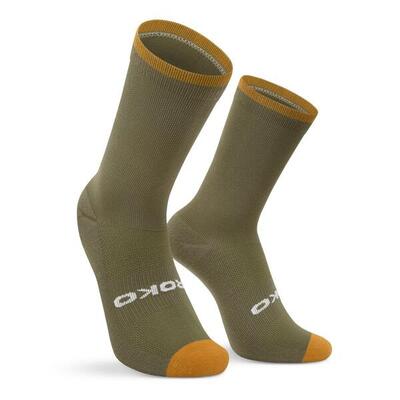 Heren en dames wandelcrew-sokken gr1 green groen