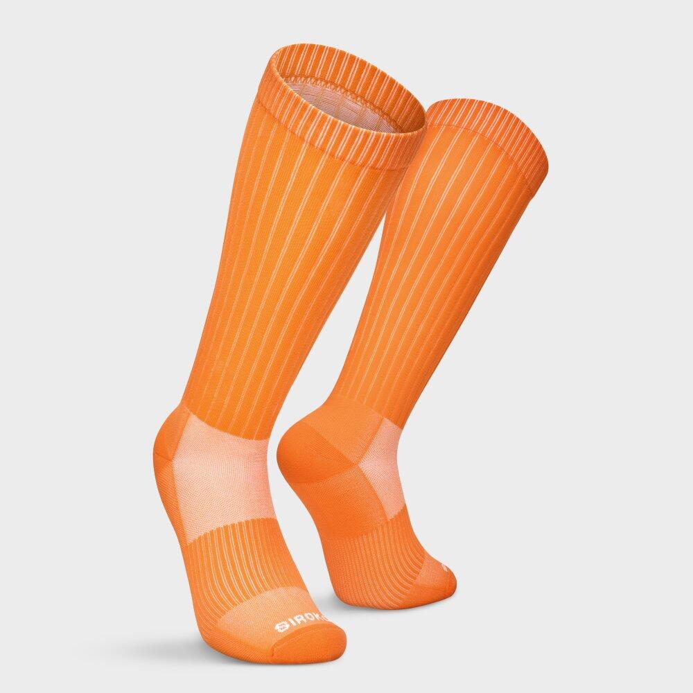 Calcetines altos tenis Hombre y Mujer Tripoints Orange Naranja 5/6
