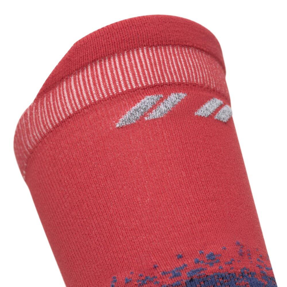 Meias de trail running de cano médio Homem e mulher Hardrock Blue Azul 4/6