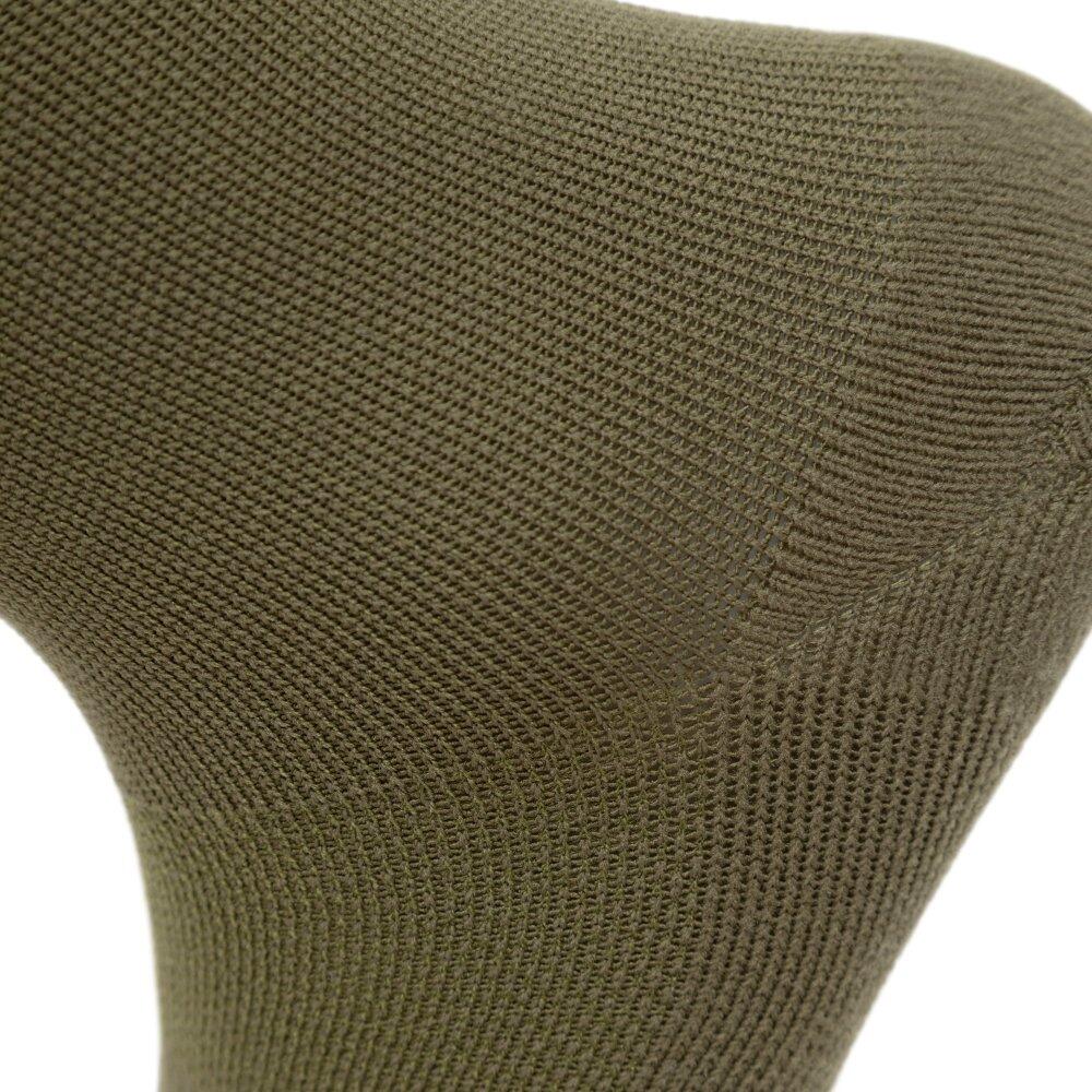Meias de caminhada de cano médio Homem e mulher GR1 Green Verde 3/6