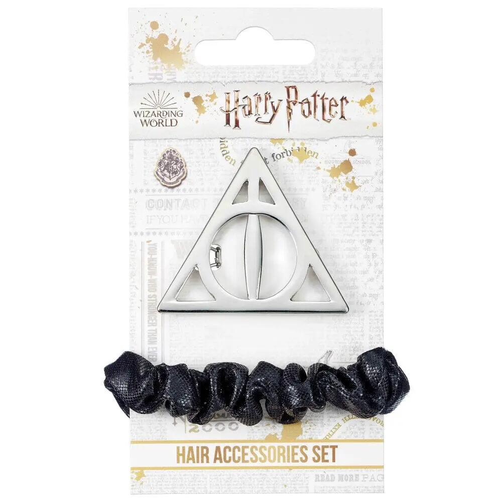 Set de Accesorios para el Pelo Adultos Harry Potter Reliquias Negro 4/4