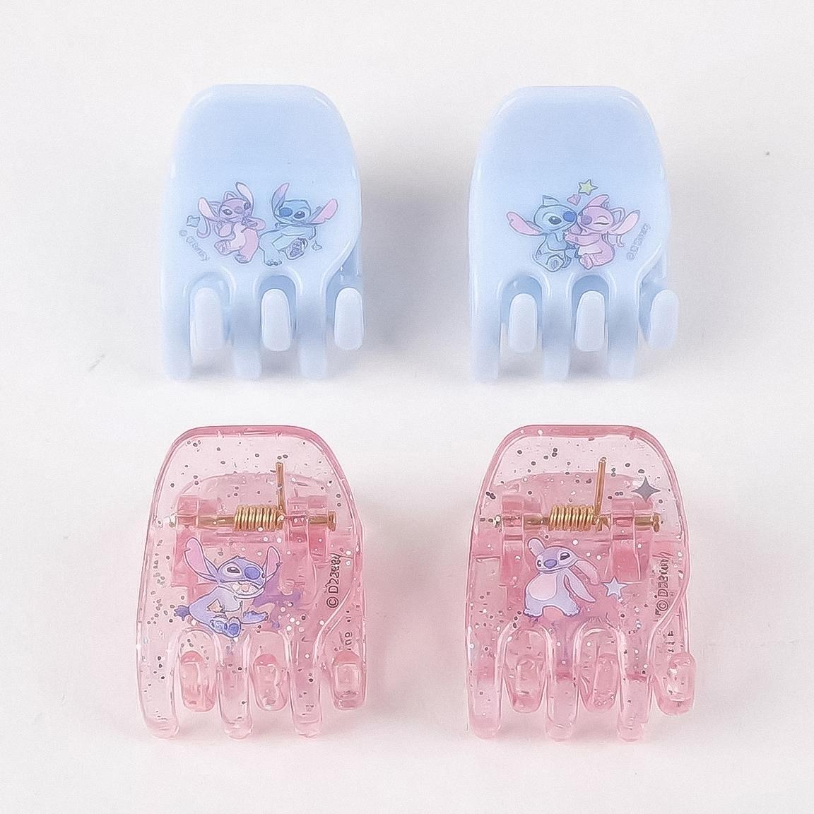 Haarklammern für Kinder Stitch 5 Stück mit Glitzer Mehrfarbig 3/6