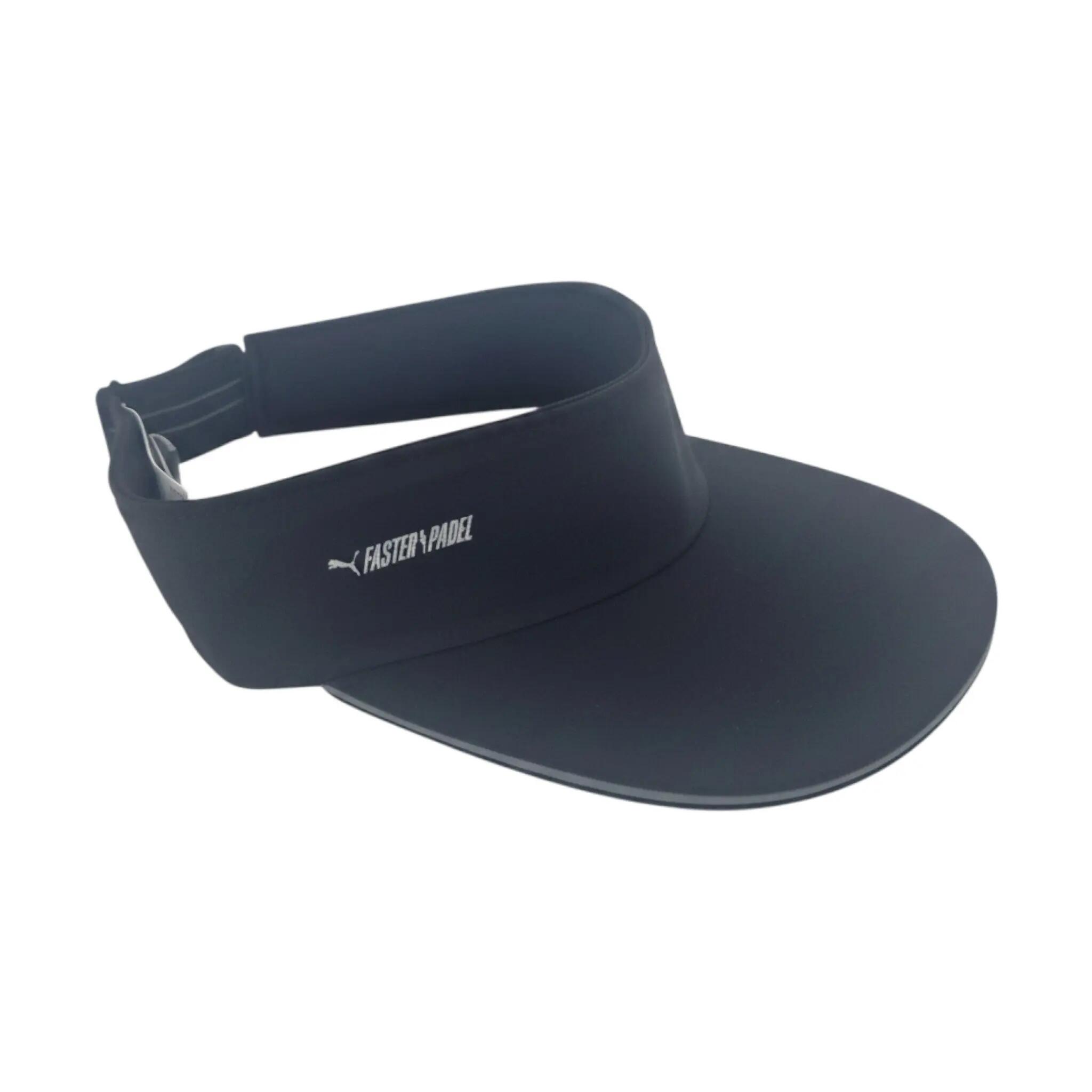 Kappe Padel Visor Black Cap in Schwarz 4/5