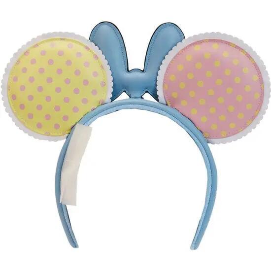 Serre-tête à oreilles et nœud à pois adulte Minnie Pastel Multicolore 2/3