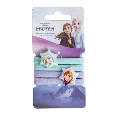 Set di accessori per capelli con fiocchi per bambini Frozen 3 pezzi Blu