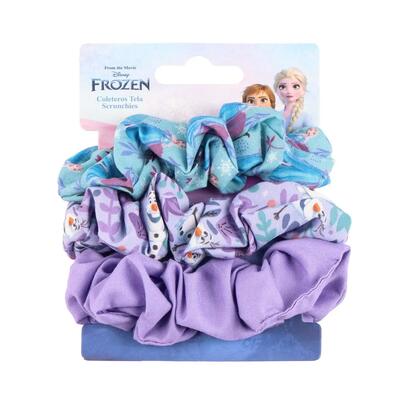 Set di accessori per capelli con fiocchi per bambini Frozen 3 pezzi Blu