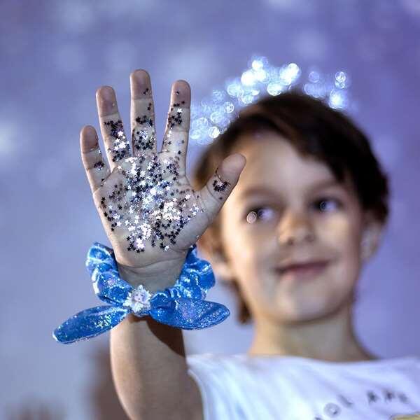 Haaraccessoire-Set mit Schleifen für Kinder Frozen 3 Stück Blau 6/7