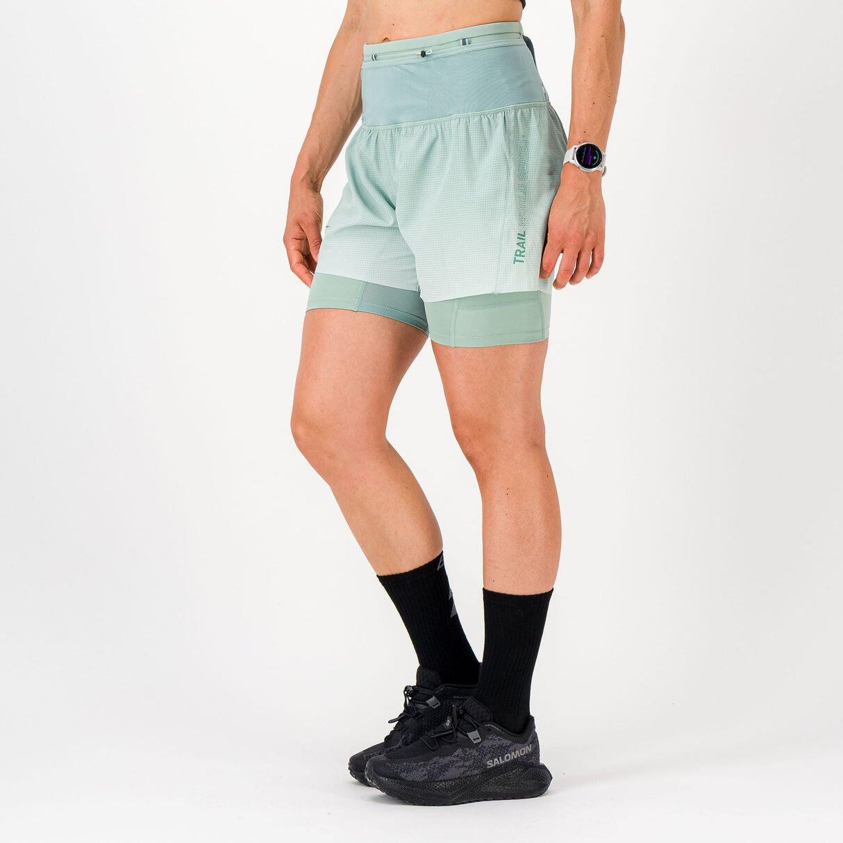 2-in-1 Running Trail Short Dames TrailXplorer 4/6