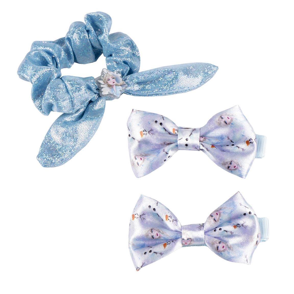 Haaraccessoire-Set mit Schleifen für Kinder Frozen 3 Stück Blau 2/7