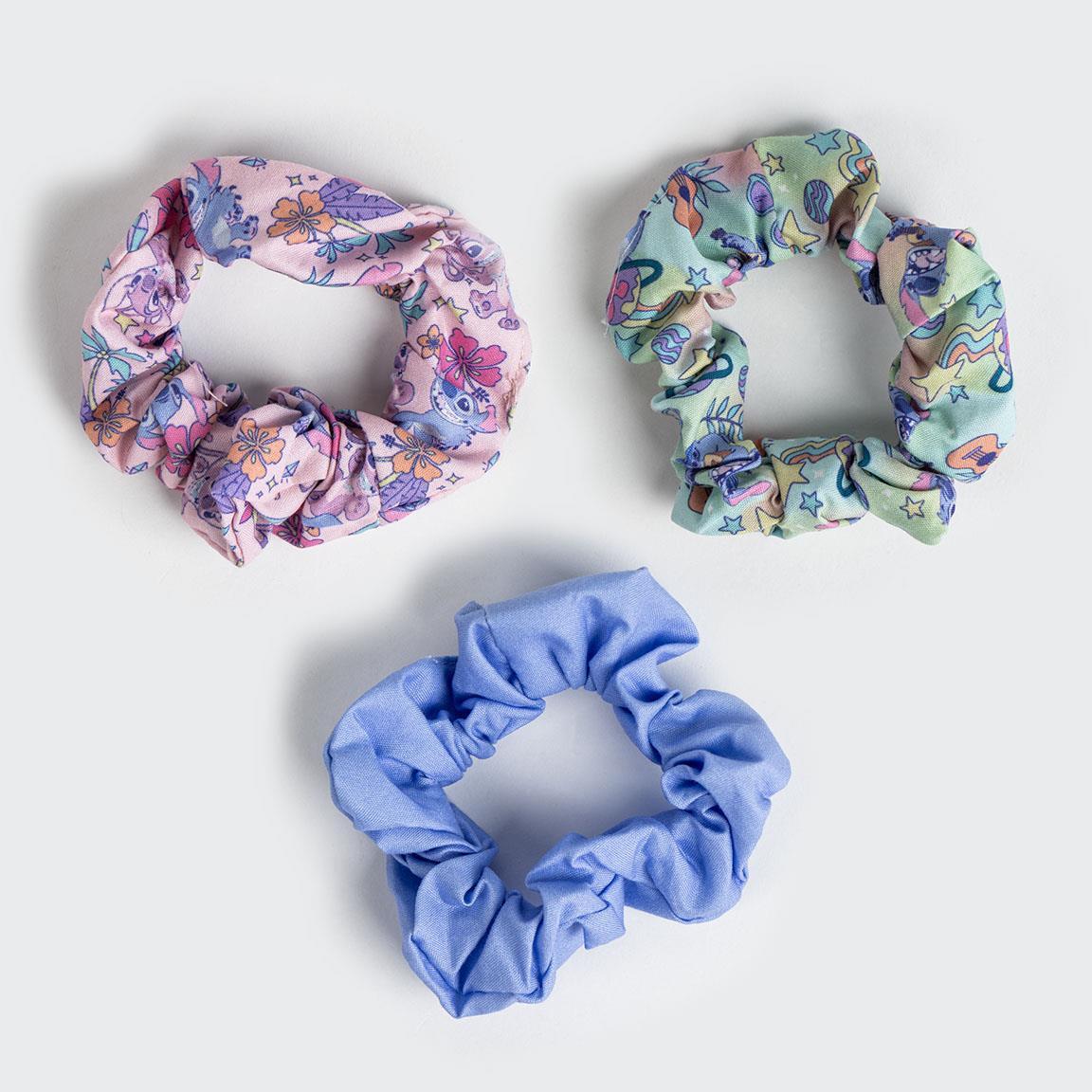 Set di elastici in tessuto per bambini Stitch 3 pezzi Multicolore 2/6
