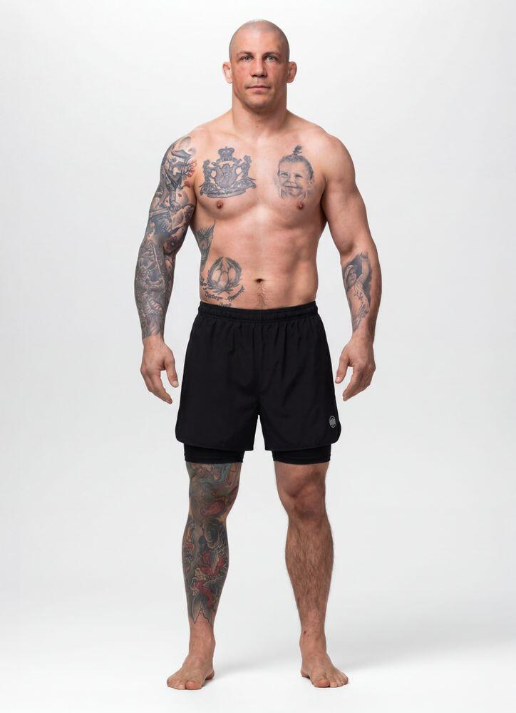 Męskie Spodenki treningowe PITBULL sportowe Performance Pro+Mesh SPORT 3/7