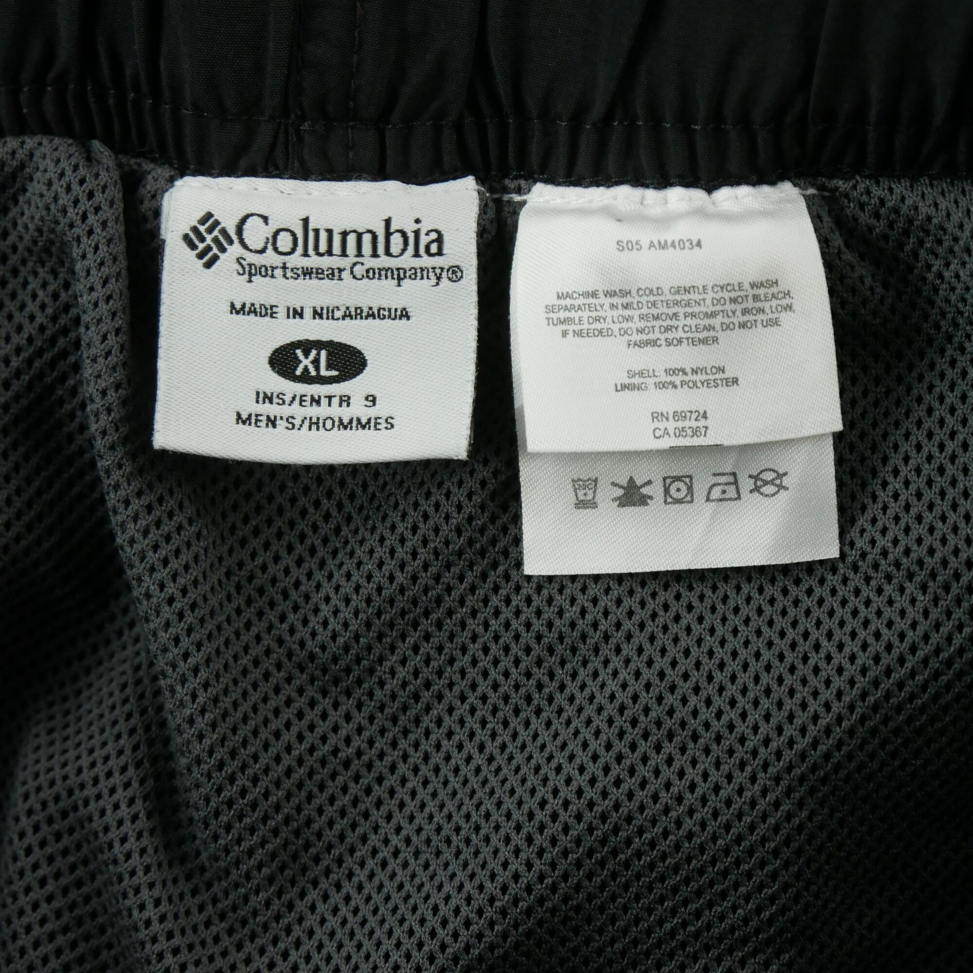 Second hand - Pantaloncini cargo uomo negra Columbia - Stato eccellente 5/5